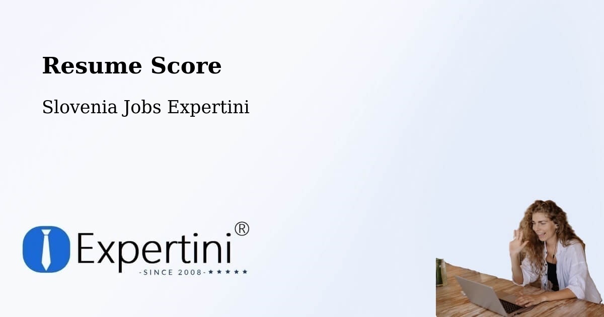 Resume Score & Job Description Match Tool – Krško - Slovenia Jobs Expertini